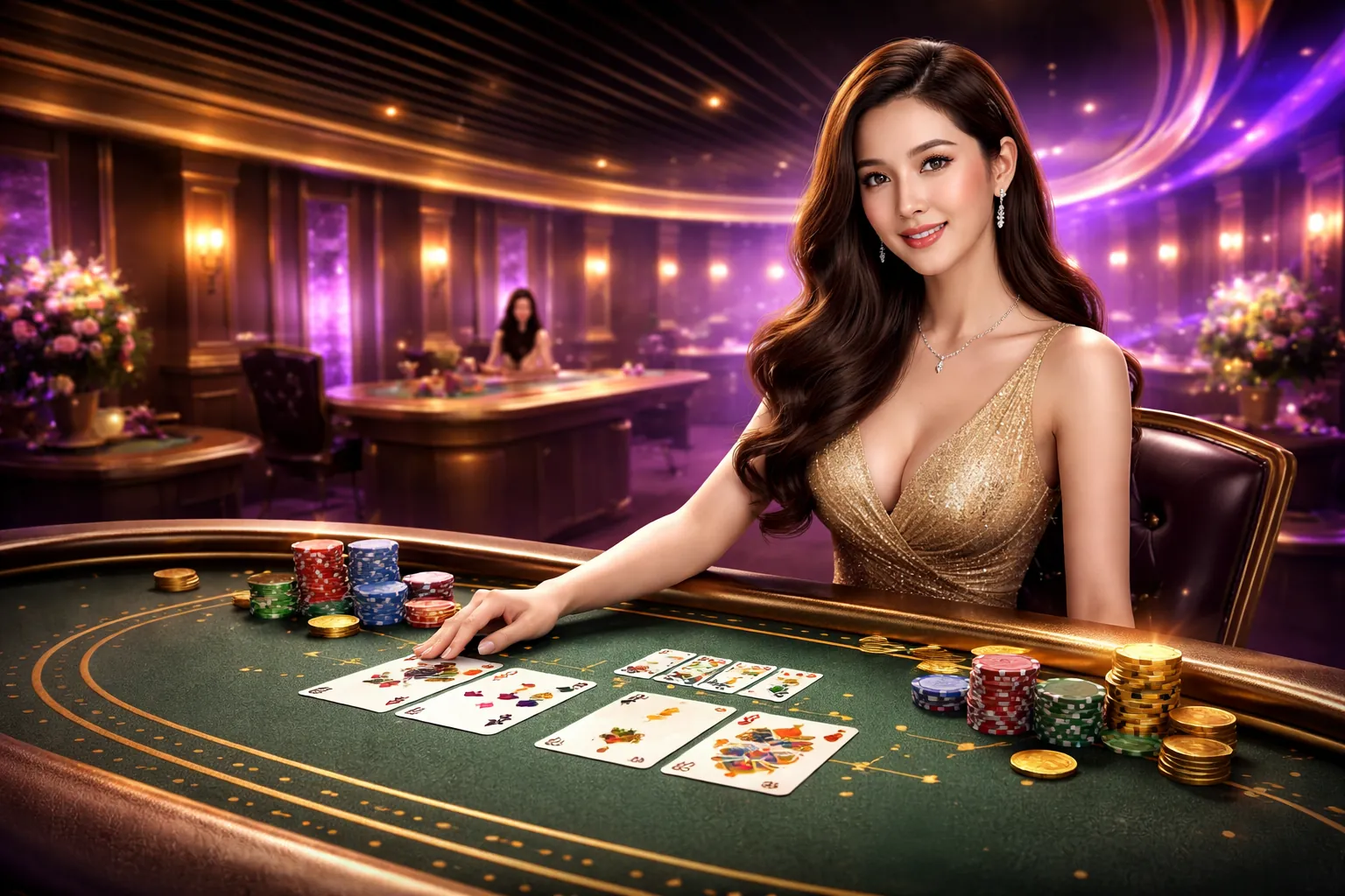 Sân vận động bóng đá với ánh sáng rực rỡ, tượng trưng cho thế giới cá cược thể thao tại 69vin uy tín